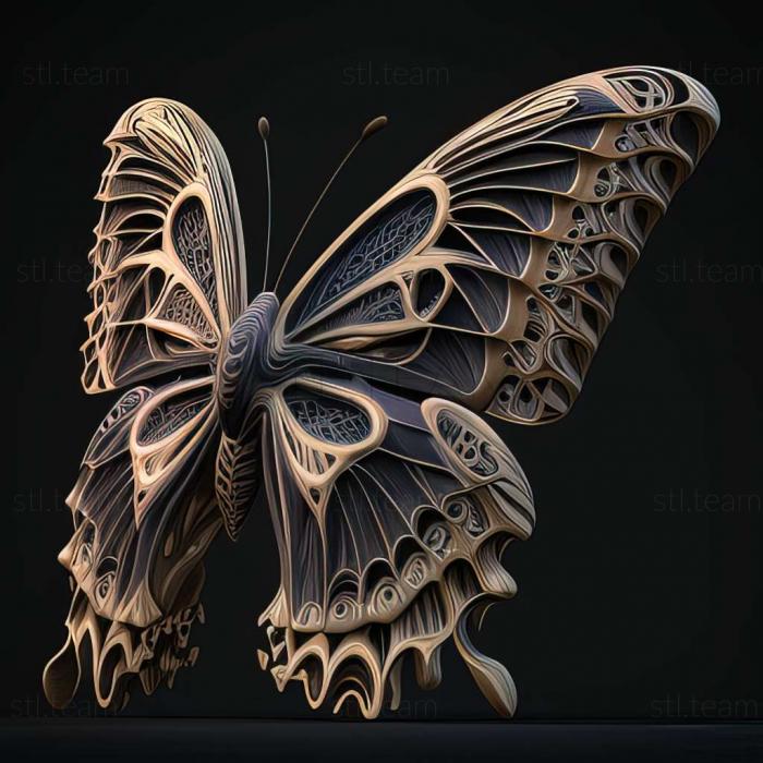 3D model Papilio lowi (STL)